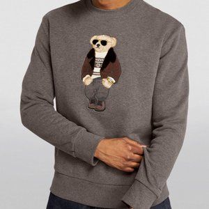 RALPH LAUREN PURPLE LABEL  Polo Bear Sweatshirt